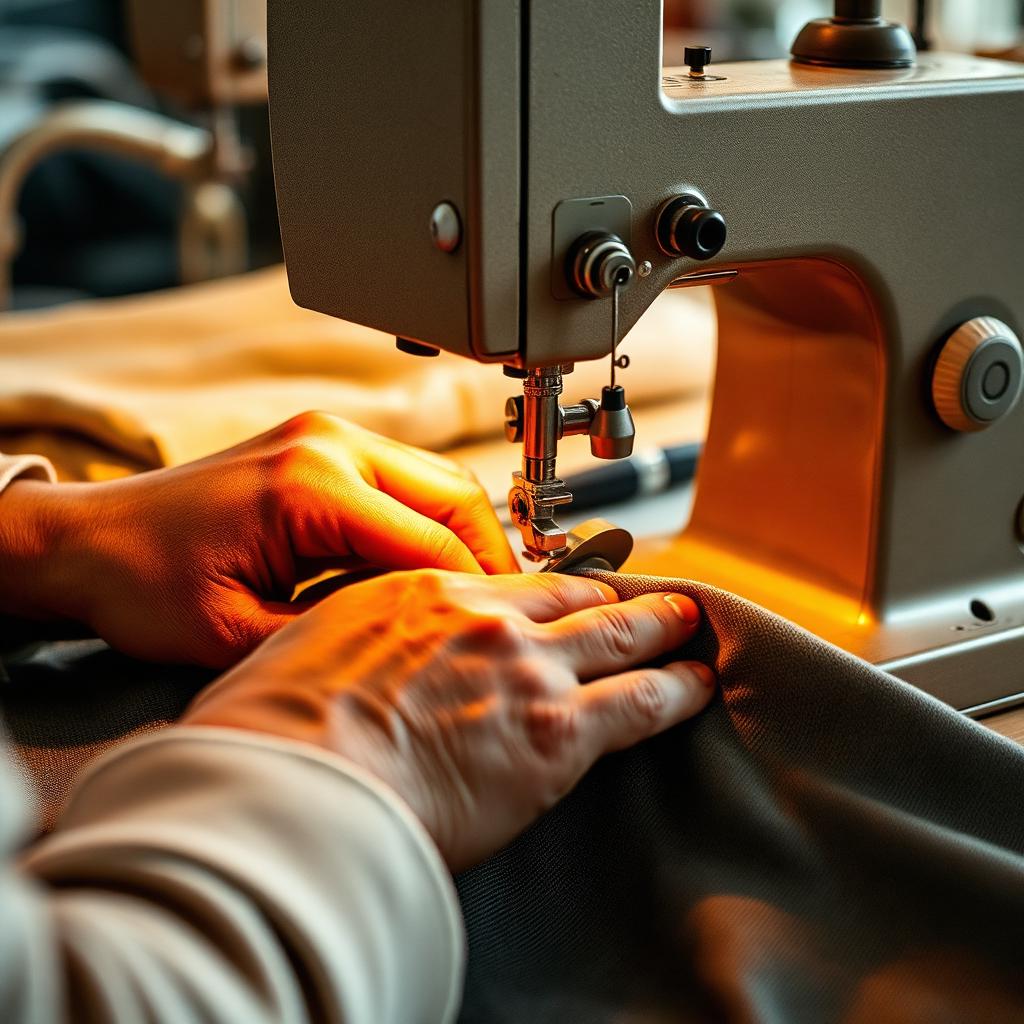 Proses Penjahitan Detail